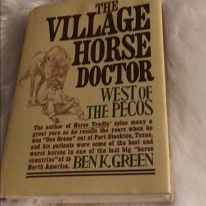 Book, The Village Horse Dr West of the Pecos